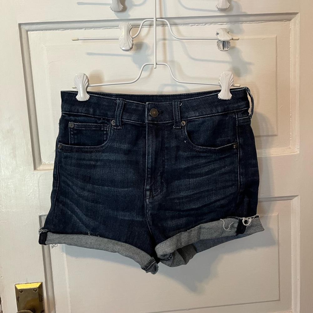 American Eagle High Rise Jean Shorts